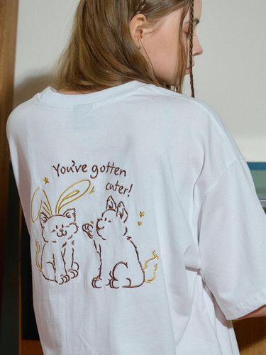 Illustration Embroidery T-Shirt _ - CPGN - Modalova