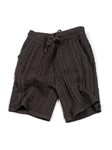 Seeping New Town Cable Knit Shorts - IOEDLE - Modalova