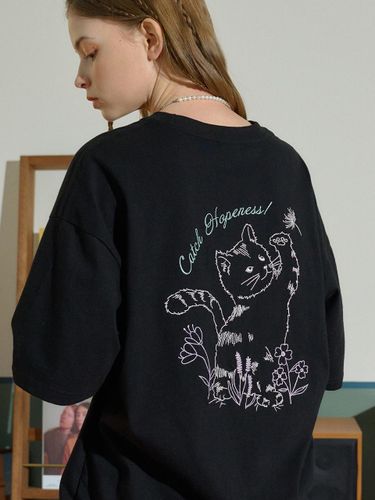 Illustration Embroidery T-Shirt _ - CPGN - Modalova