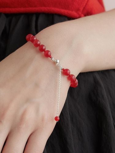 Silver 925) Sweet Ball Gemstone Bracelet - TATIANA - Modalova