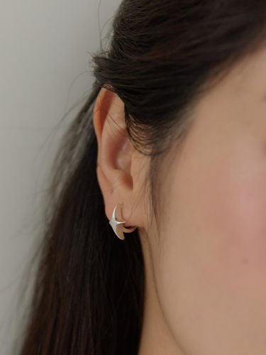 Silver 925) Galaxy Hoop Earring - TATIANA - Modalova