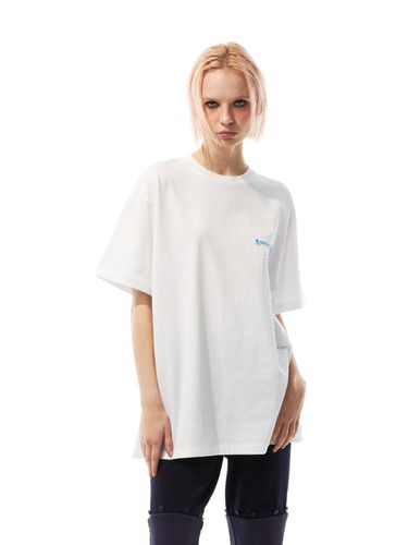 Paradise Oversized T-Shirt (White) - THREE TO EIGHTY - Modalova