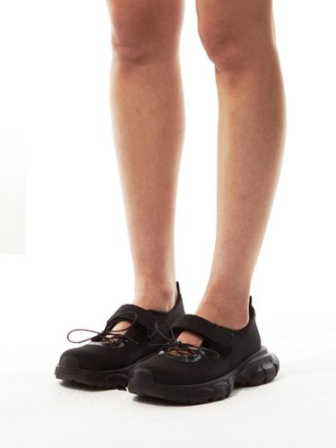 Neoprene Mary Jane Sneakers_Black - THREE TO EIGHTY - Modalova