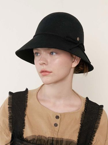 Vionnet Hat - Black - Brown Hat - Modalova