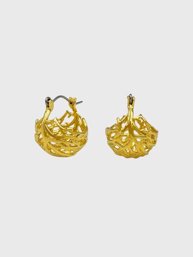 Net Post Earring - Jean Paul Clarisse - Modalova