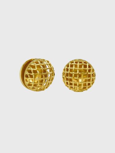 Square Shape One Touch Earring - Jean Paul Clarisse - Modalova