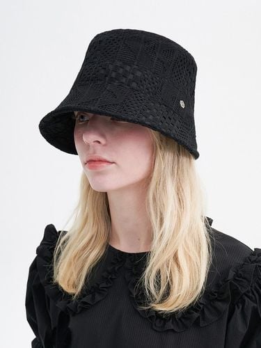 Le Petit Hat - Lace Black - Brown Hat - Modalova