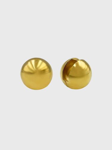 Gold Ball One Touch Earring - Jean Paul Clarisse - Modalova