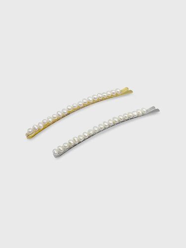 Freshwater Pearl Bobby Pin - Jean Paul Clarisse - Modalova