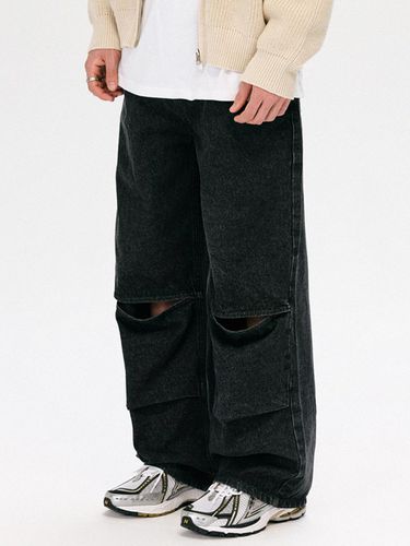 Wherever Wide Open Parachute Denim Pants - reflyperky - Modalova