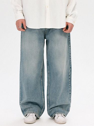 Wherever Wide Denim Pants_Overcast - reflyperky - Modalova