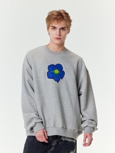 Flower Sweatshirt_Gray - MISTERCHILD - Modalova