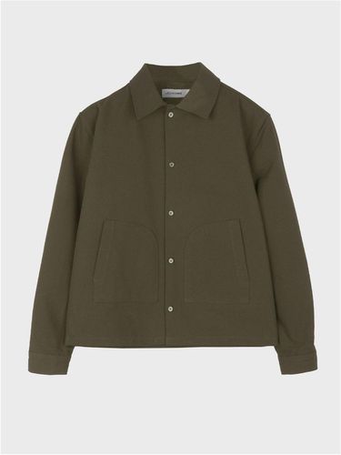 Pocket Work Shirt_Green - LIEU HOMME - Modalova