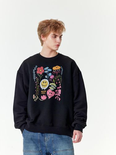 Smile Garden Sweatshirt_Black - MISTERCHILD - Modalova