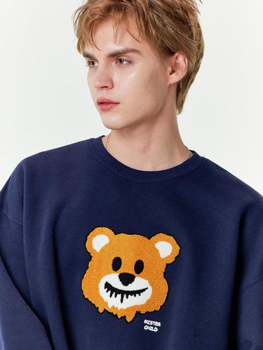 Bear Sweatshirt_Navy - MISTERCHILD - Modalova