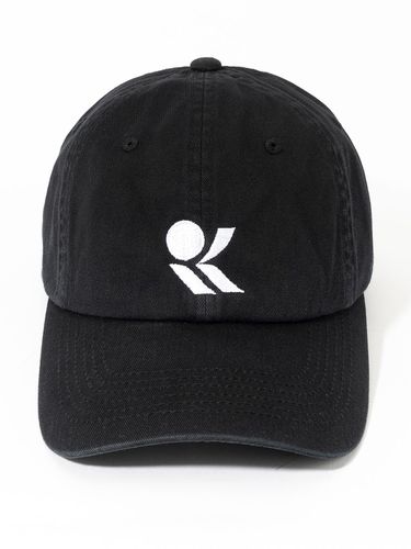 Kinds KI Logo Washed Ball Cap_Black - KINDS - Modalova