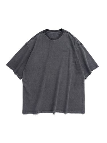 Signature Pigment T-shirt_Blue Gray - KINDS - Modalova