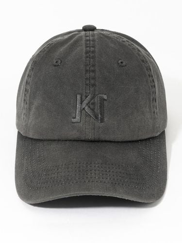 KN TNT Pigment Washed Ball Cap_Charcoal - KINDS - Modalova