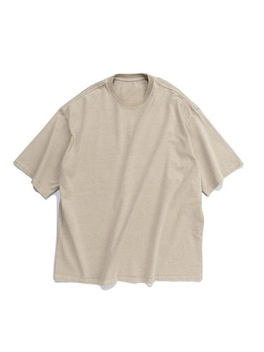 Signature Pigment T-shirt_Beige - KINDS - Modalova