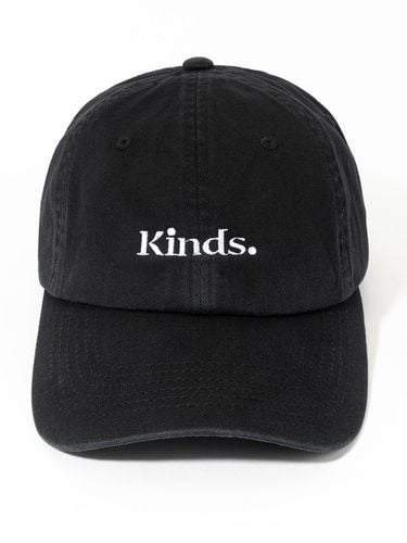 Kinds OG Logo Washed Ball Cap_Black - KINDS - Modalova