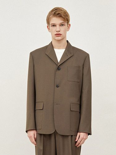 Tailored Teba Jacket_Brown - ODD DEPARTMENT - Modalova