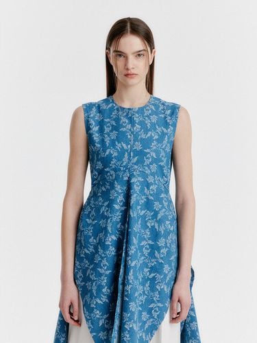 YIMI Jacquard Denim Sleeveless Top - EENK - Modalova