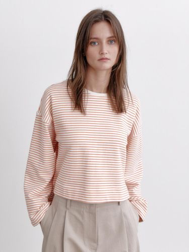 Stripe Crop Top - OHKUKKA - Modalova