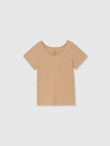 Slim Fit T-shirt - Beige - NIEEH - Modalova