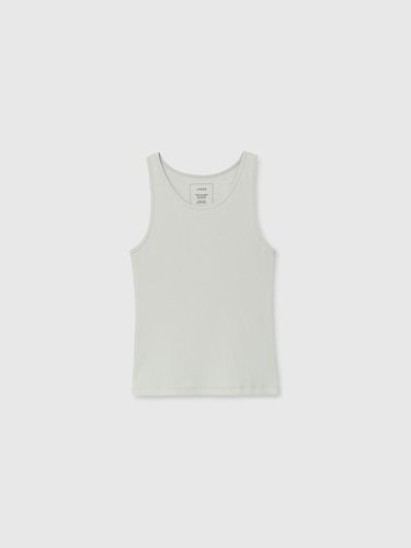 Slim Sleeveless Top - Gray - NIEEH - Modalova