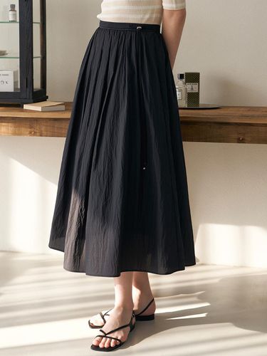 Strap Point Nylon Maxi Skirt () - ARTID - Modalova