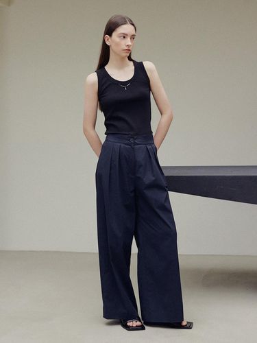 Banding Wide Pants - JOY GRYSON - Modalova