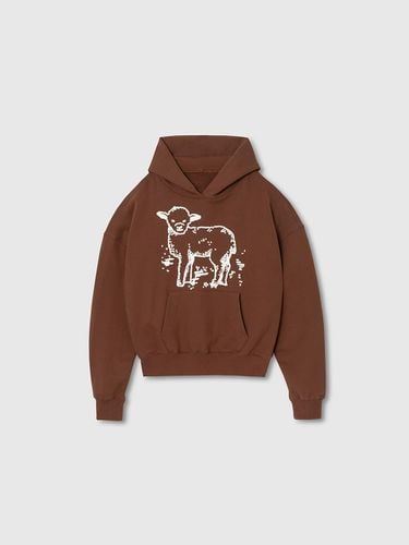 Moo Hoodie - Brown - NIEEH - Modalova