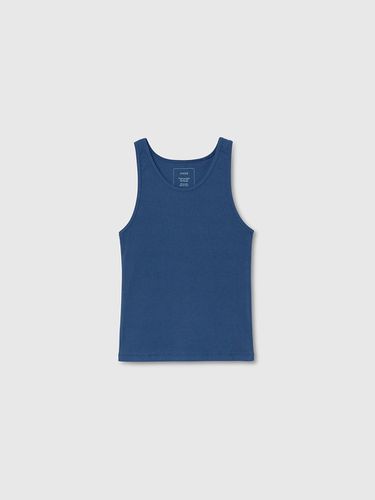 Slim Sleeveless Top - Navy - NIEEH - Modalova