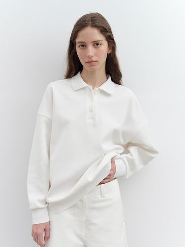 Paul Polo Sweatshirt - Off White - LETTER - Modalova