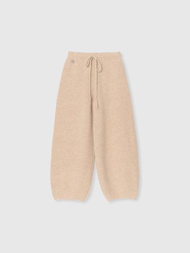 Wool Lounge Pants - Beige - NIEEH - Modalova