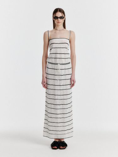 YOZOO Jacquard Stripe Knit Dress - EENK - Modalova