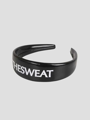 Eco Leather Hairband_Black - The Sweat. - Modalova