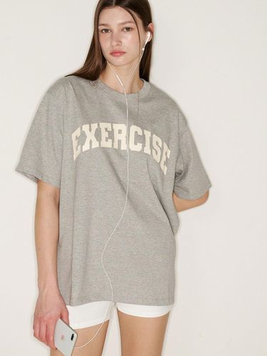 Exercise T-shirt (Melange Grey) - The Sweat. - Modalova