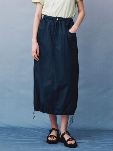 Casual Banding Long Skirt Ash (KE4327M054) - kuho plus - Modalova