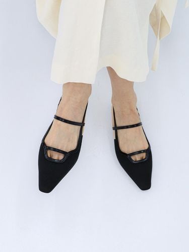 Day Back Open Flat Shoes_Black - MOL:pin - Modalova