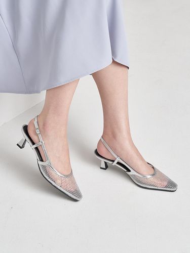 HJ24009 Slingback_Silver - Hailey - Modalova