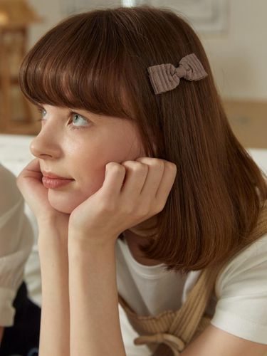 Ribbon Hair Pin Set - SOCKS APPEAL - Modalova