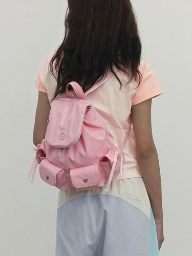 Ribbon Point Mini Backpack_Pink - KIRSH - Modalova