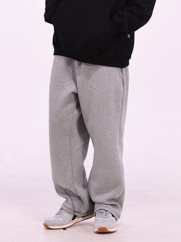 Distort Long Sweatpants_Melange Gray - ersco - Modalova