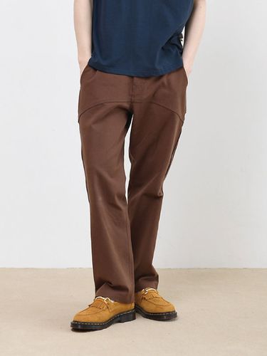 Hill Line Work Pants_Brown - ersco - Modalova