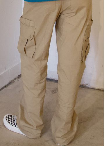 Ripstop Gorp Cargo Pants_Beige - ersco - Modalova