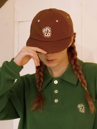 Heart Logo Cap_Brown - ersco - Modalova