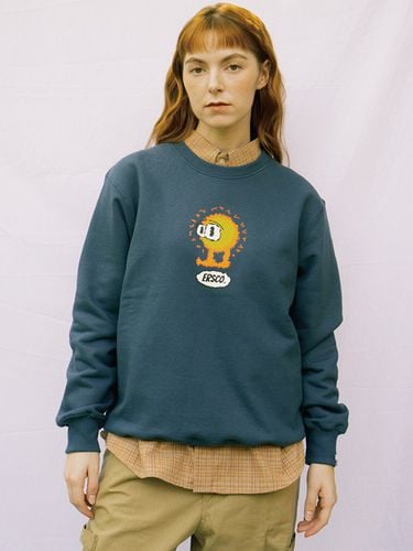 Magma Character Sweatshirt_Navy - ersco - Modalova