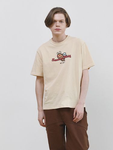 Honey Bee T-shirt_Yellow Beige - ersco - Modalova