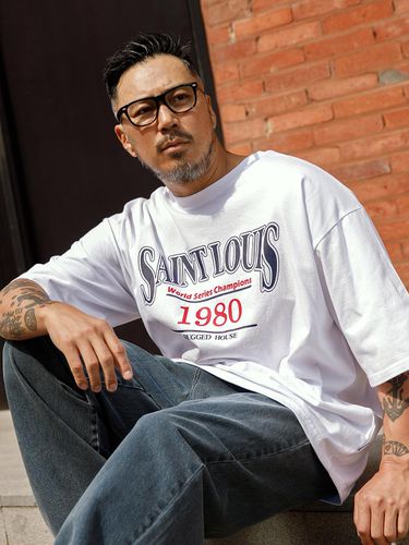 Saint Louis 1980 T-shirt_White - RUGGED HOUSE - Modalova